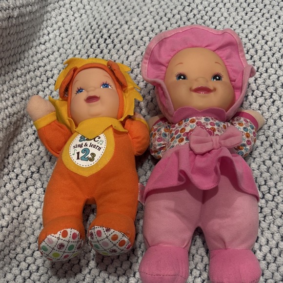 Baby First Other - Baby First Sing & Learn Plush Baby Doll Orange MPN 28042366 and Best Friend